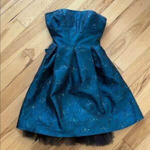 Morgan & Co. Teal Formal Kids Dress